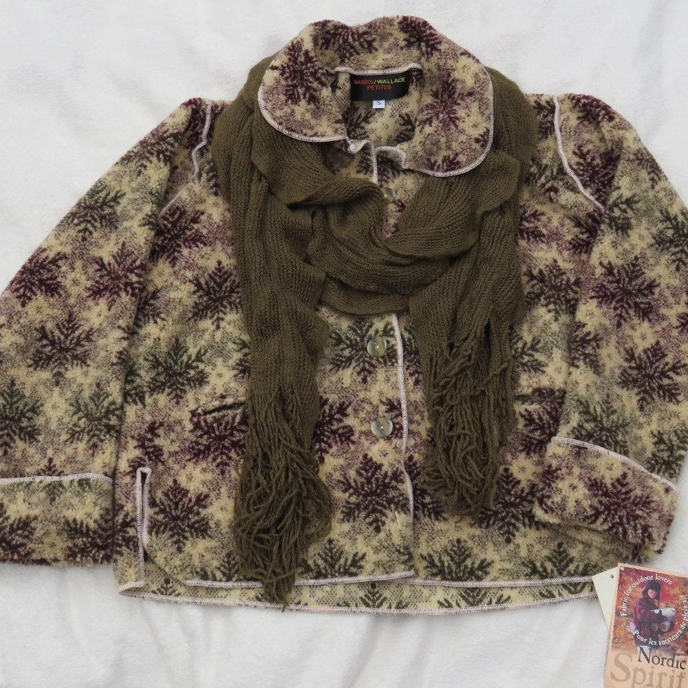 Harris/Wallace Petites Fleece Jacket
